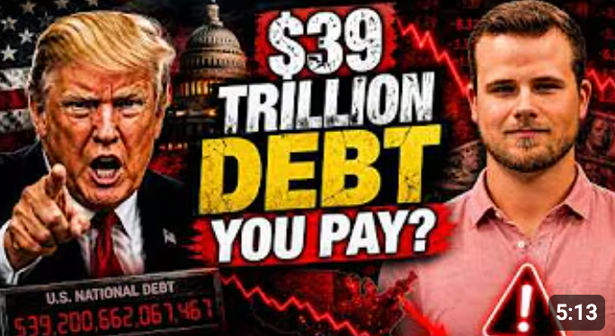 $39 Trillion Debt — You Pay?